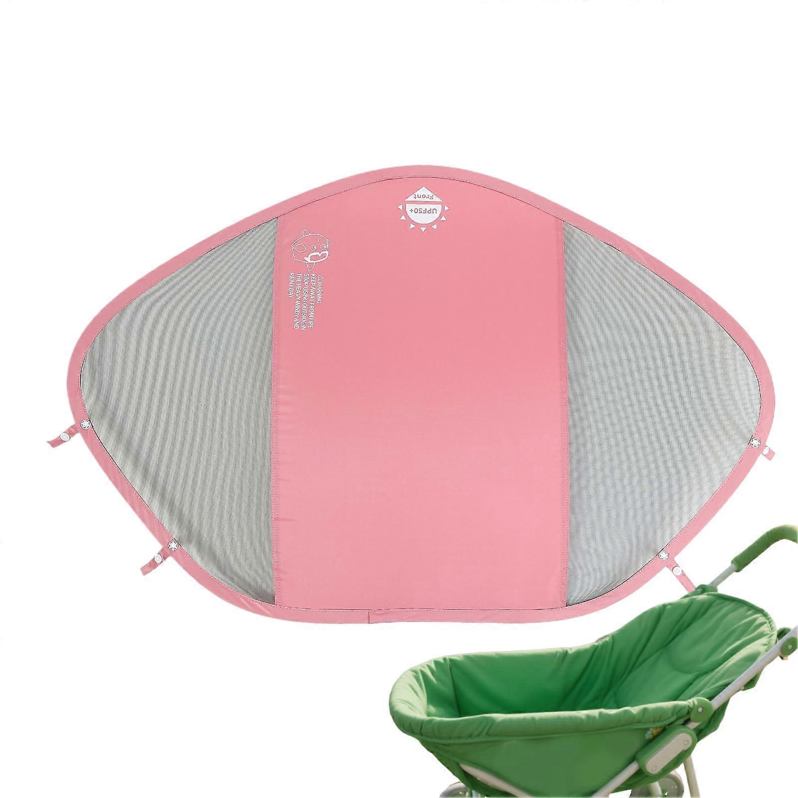 Baby-Schwimmer-Baldachin UV-Blocking Canopy 92x64 Cm Removable Sunshade Portable Material Baby Pool Canopy Rose