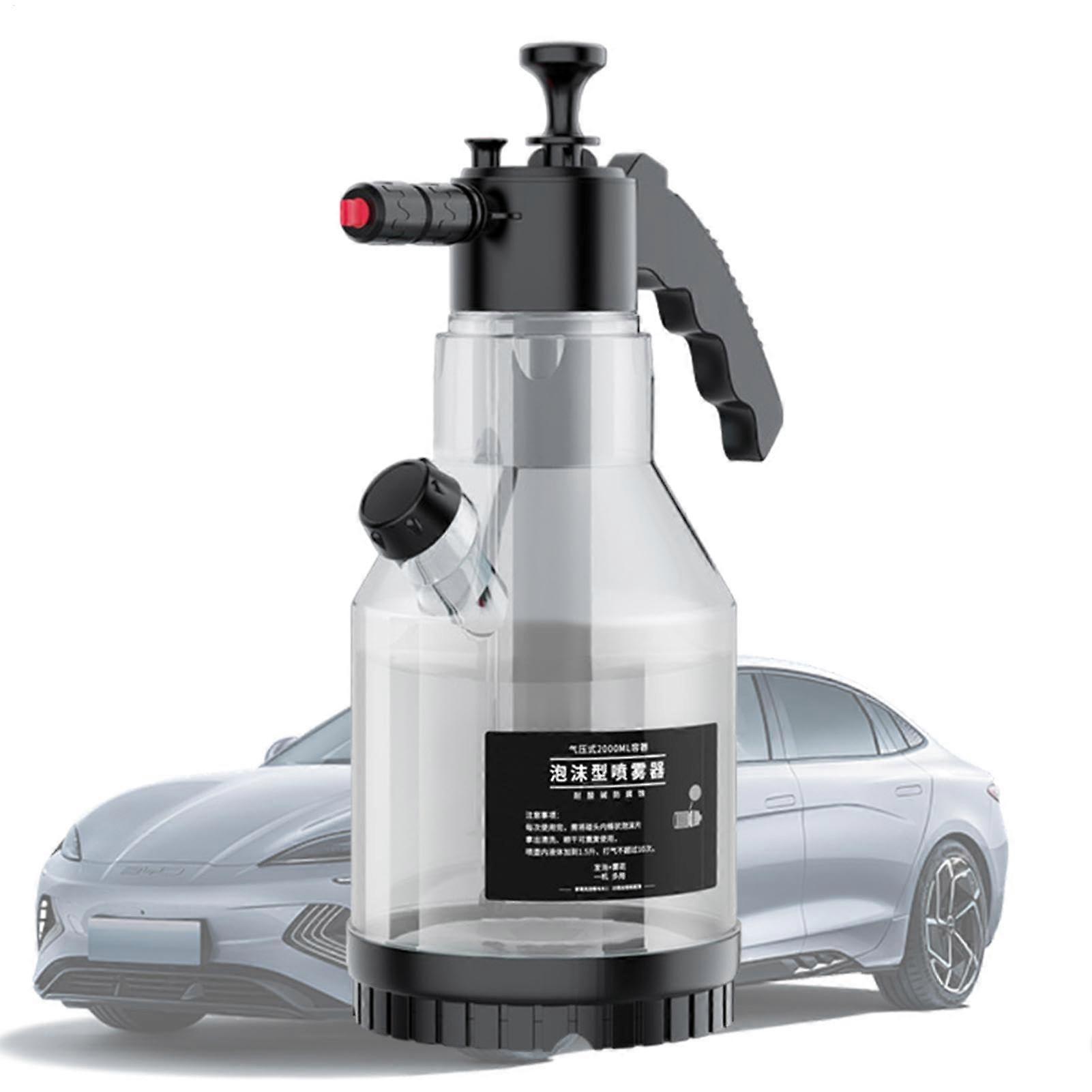 Foam Cannon Hose With Quick Foam Gun And Connected Foam Sprayer Adjustable Spray Pattern Garden Hose Kit Ape Lid