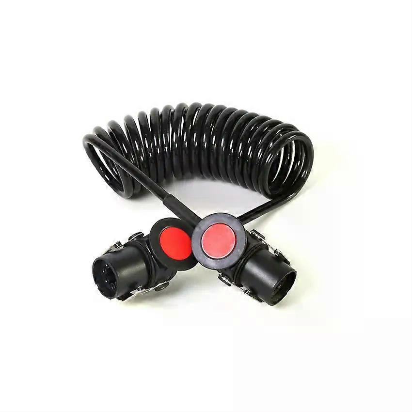 ABS Large Ring Brake Wire 7 PIN Spring Wire Assembly Trailer Specific EBS Brake System Connection Wire For Truck and Trailer