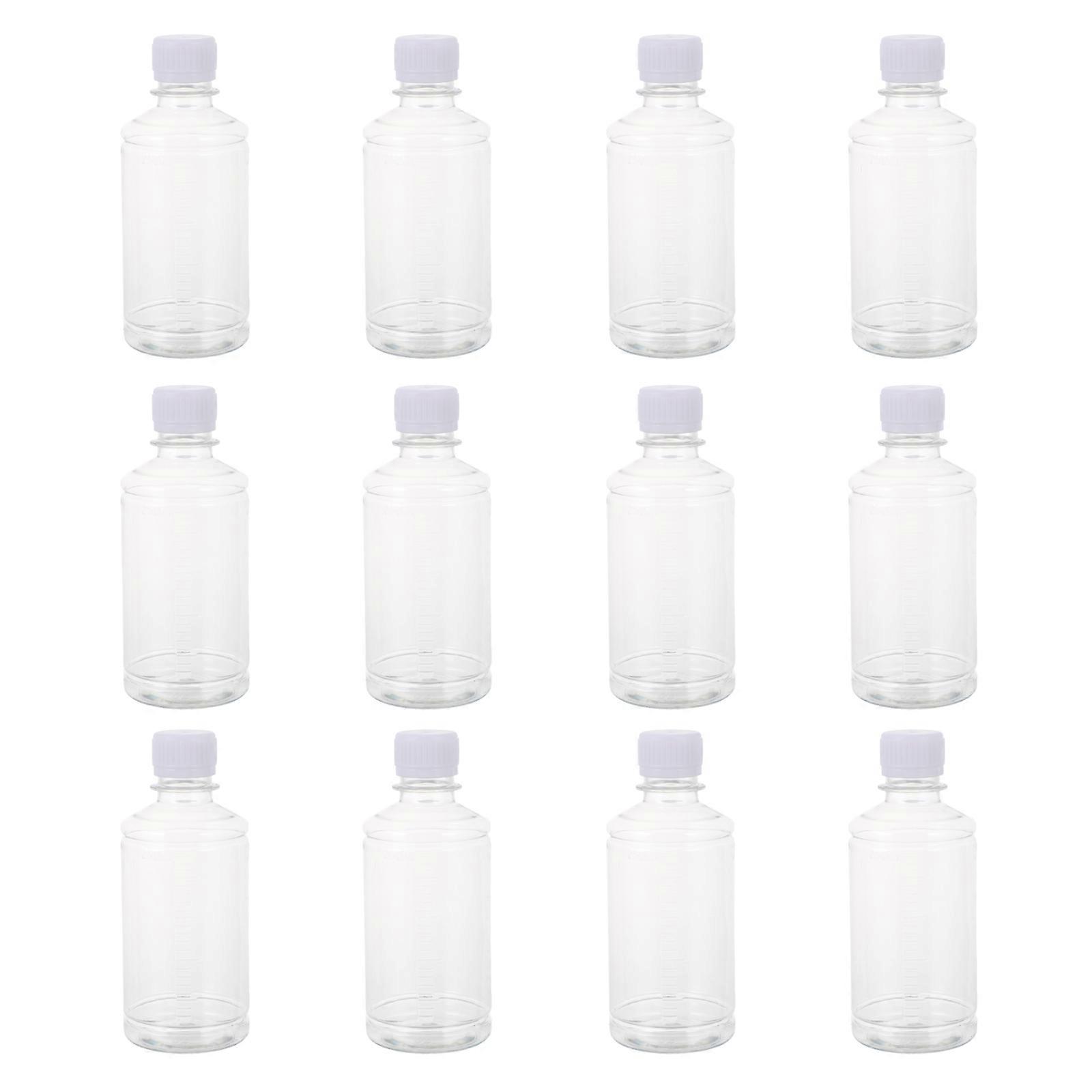 Reagent Bottle for Storage Use Plastic Leakproof Chemistry 12Pcs Laboratory Kit