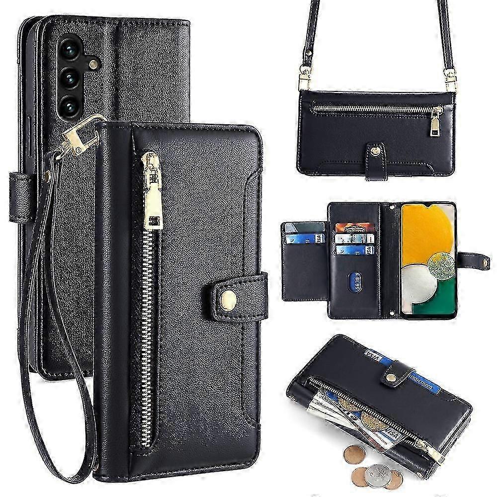 Zipper Wallet Case For Samsung Galaxy A13 5G hk