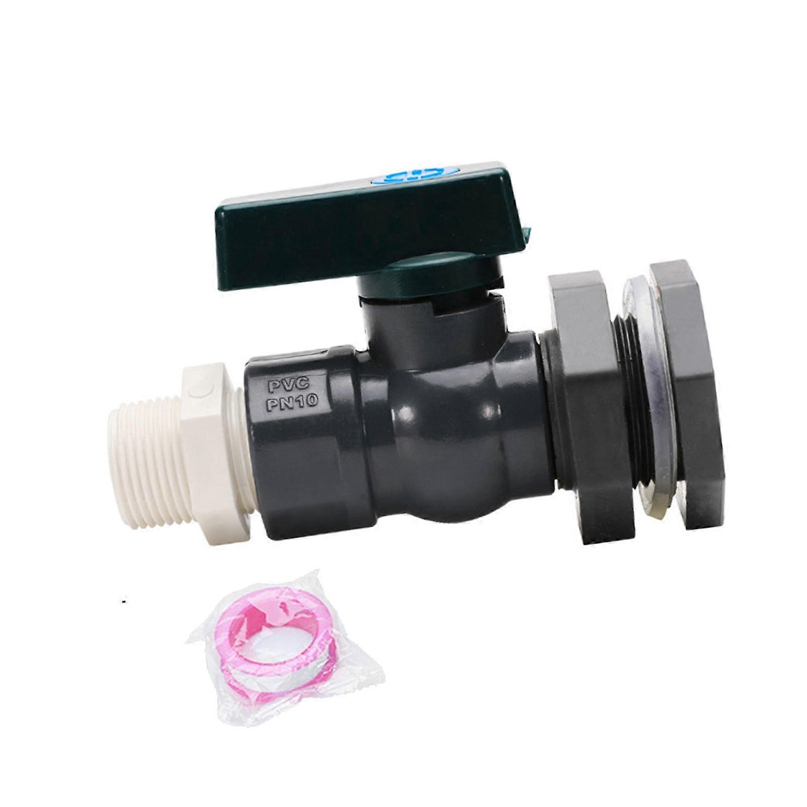 Multipurpose Water Barrels Diverter Set Corrosions Resistant Universals Rain Barrels Adapter for Years Round Usage Multicolor