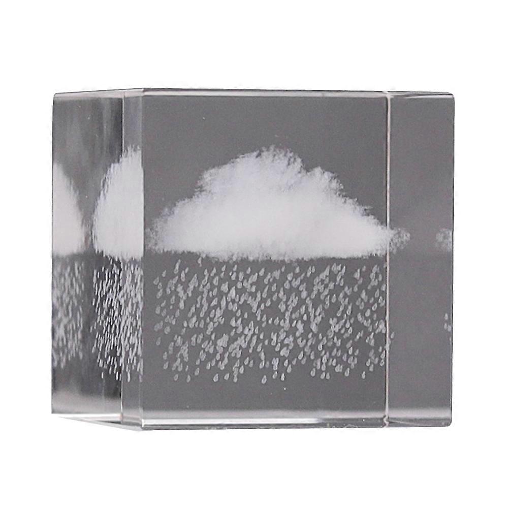Clouds Crystal Decor Cube for Home Decor Crystal Adorn