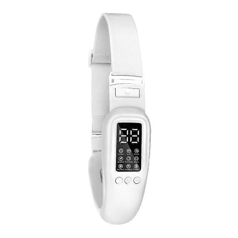 Electric double chin device and V face machine, 8 modes, 15 levels of adjustable intensity for V face(white)