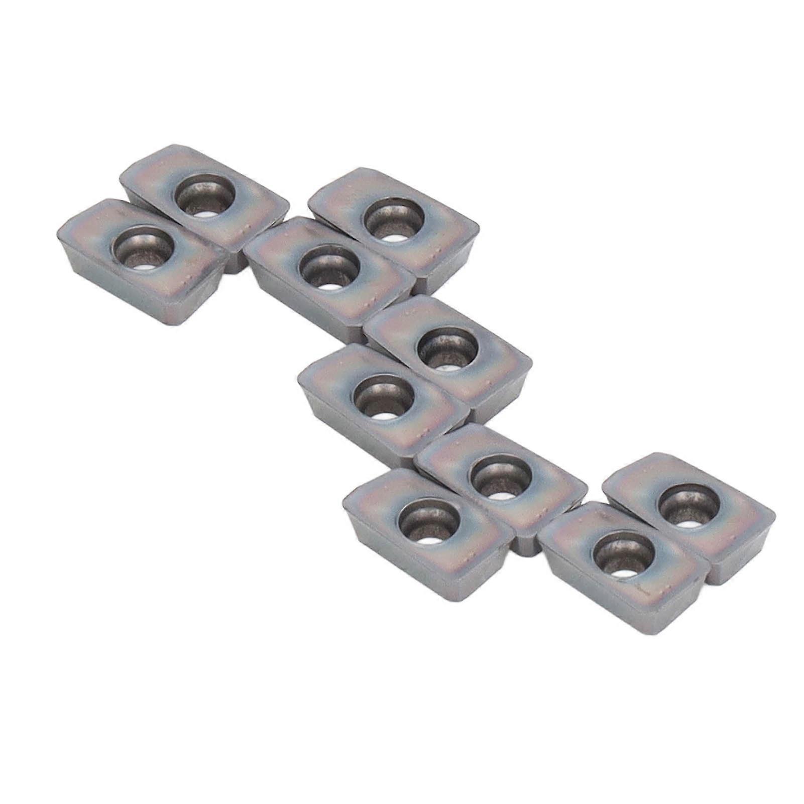 10PCS Coated Carbide Milling Inserts for Lathe Cutting Tools