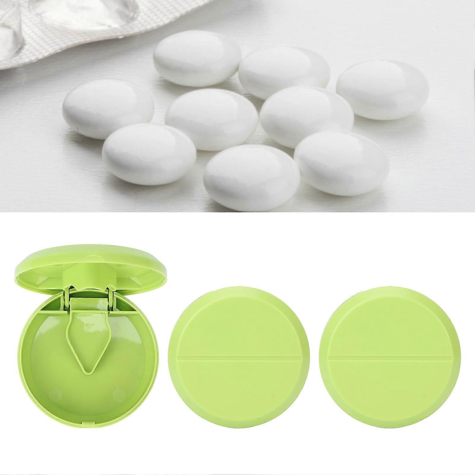 3pcs Pill Cutter Double Sharpened Blades Small Portable Separation Tool for Different Specifications Tablets