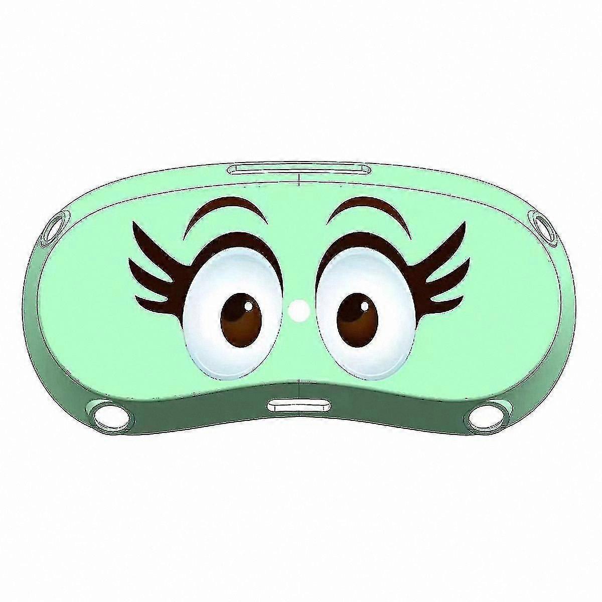 Anti-Drop Protective Case for Pico 4, Durable Cover for VR Accessories (Green)