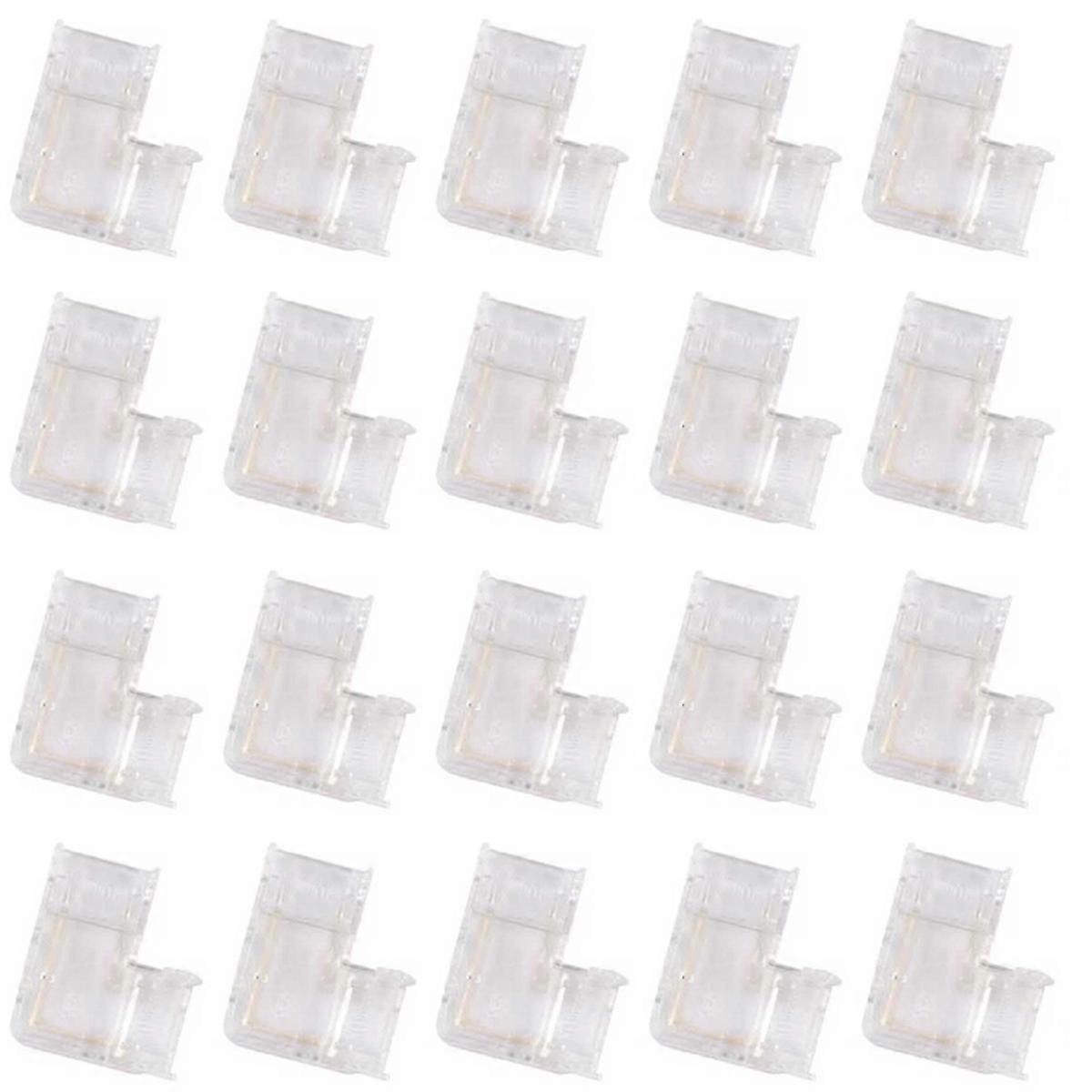 LED Light Strip Connector Right Angle Connector 10mm