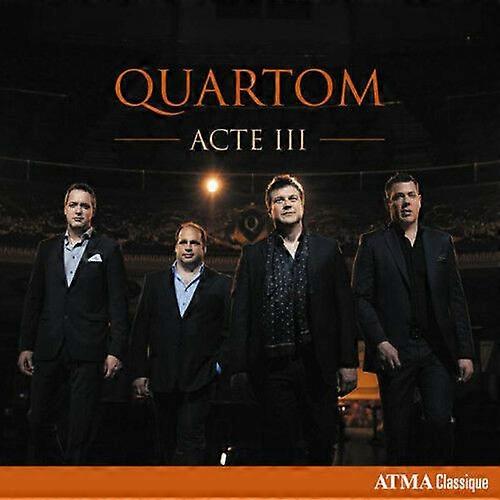 Various Composers Quartom Acte III CD (2016) NEW
