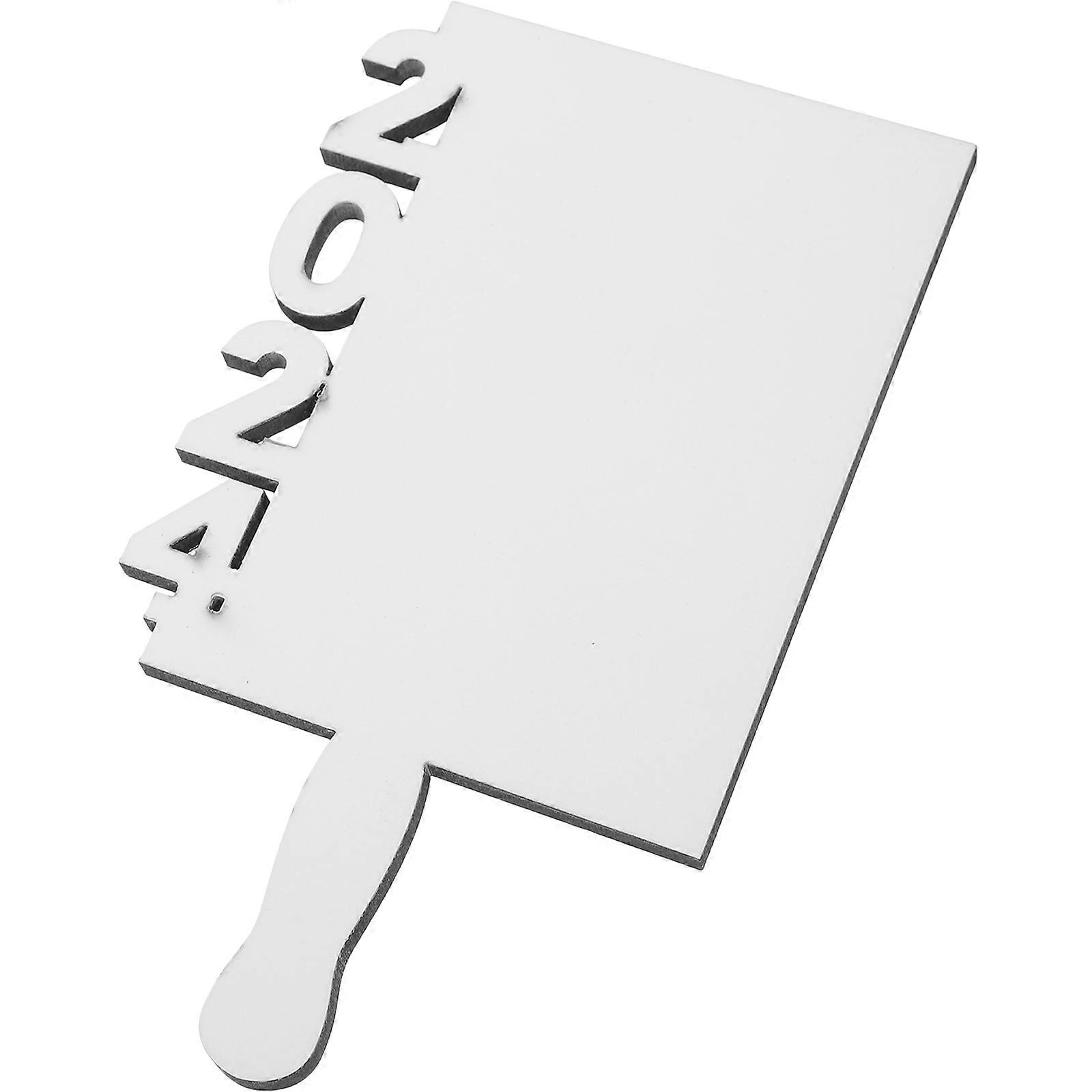 DIY Graduation Sublimation Photo Frame for Decoration 5Pcs White Density Board