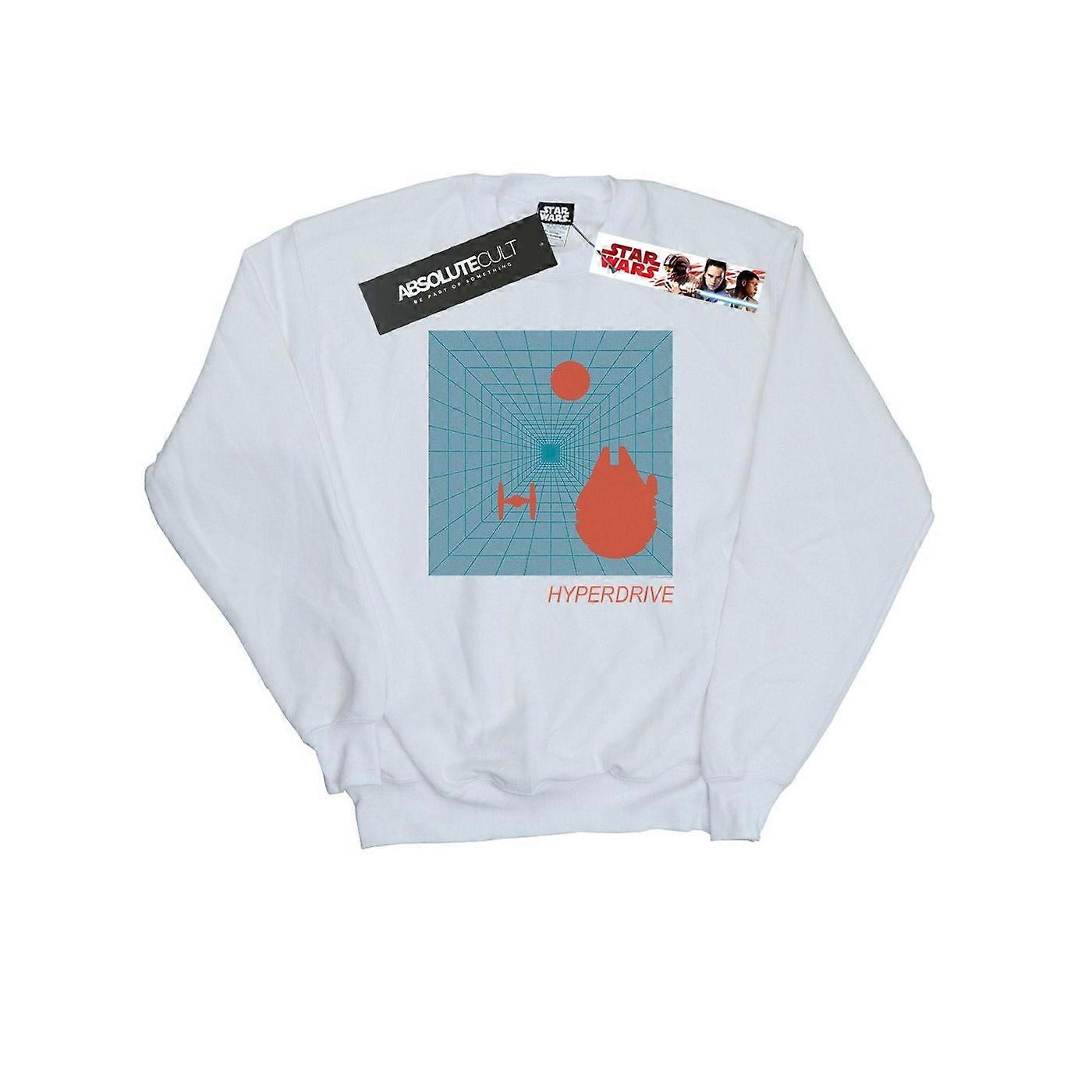 Star Wars férfi The Last Jedi Hyperdrive pulóver