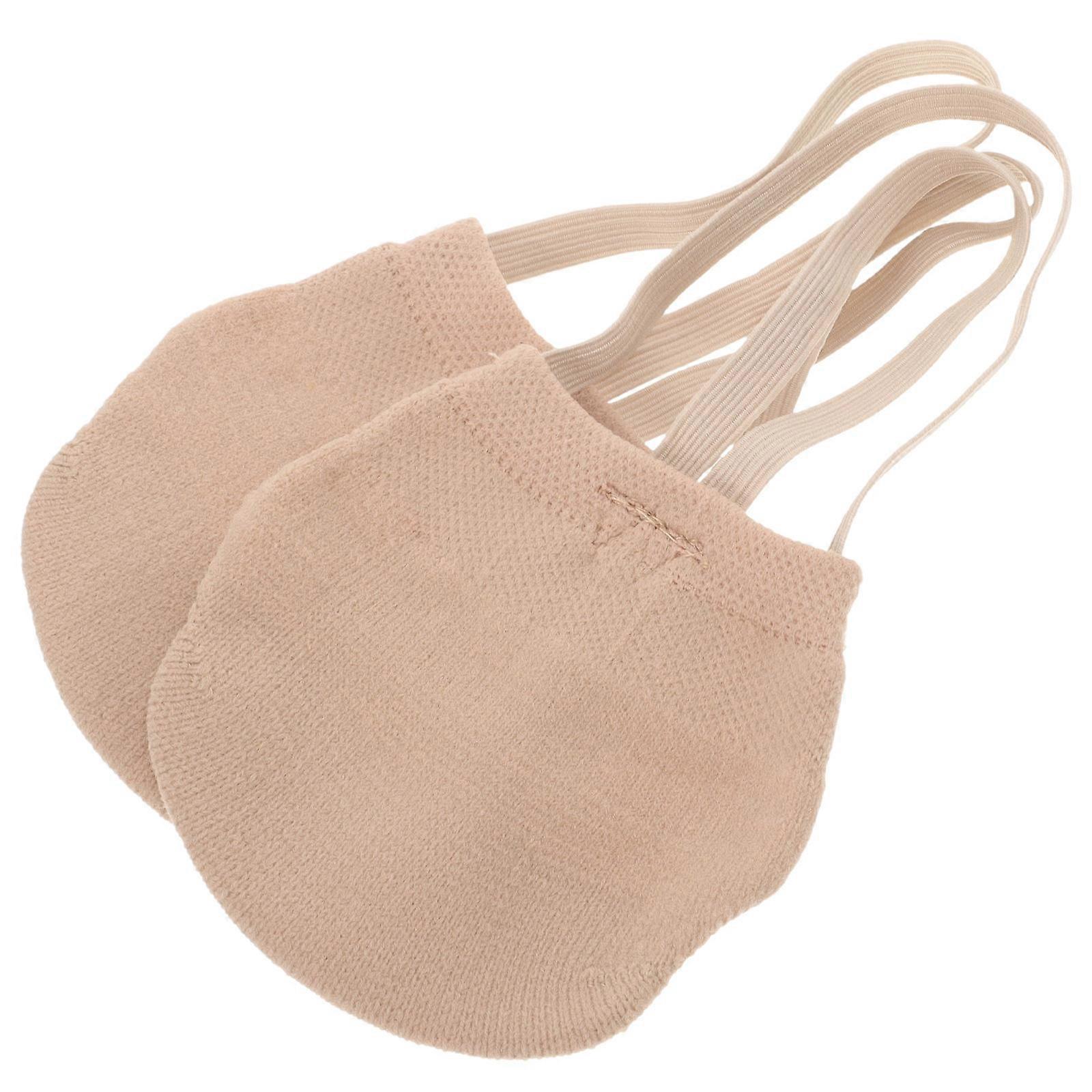 Comfortable Half Sole Dance Shoes for Forefoot Protection 5Pairs Cloth