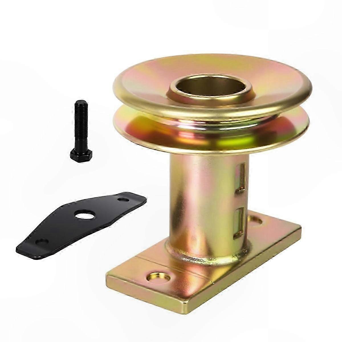 Lawn Mower Blade Adapter with Pulley, Compatible with 25mm Drive Tractors, Durable Replacement Part for Mowers