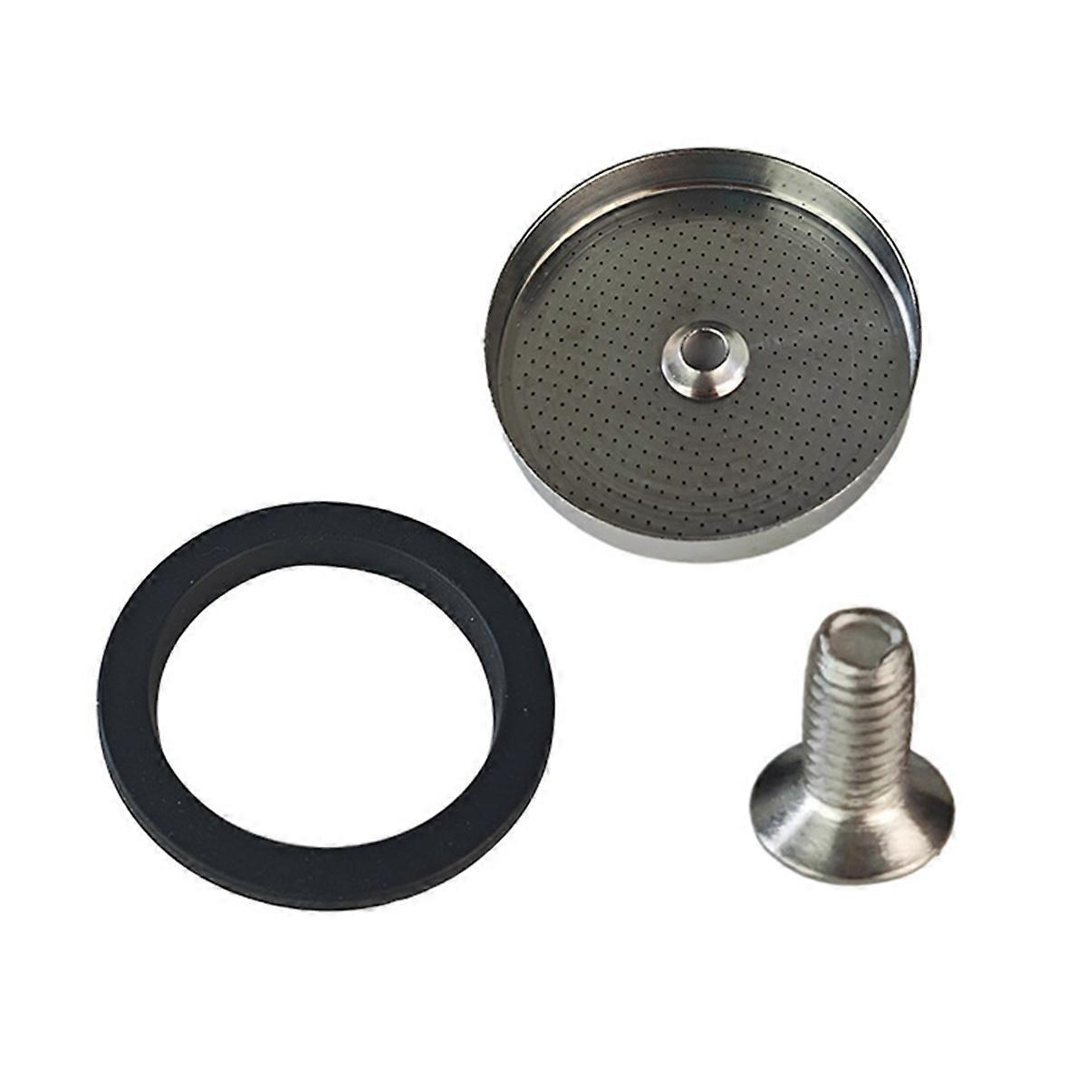 Coffee Brewing Head Filter Kit for ES601 ES655 ES701 Coffee Machine Brewing Head Silicone Seal