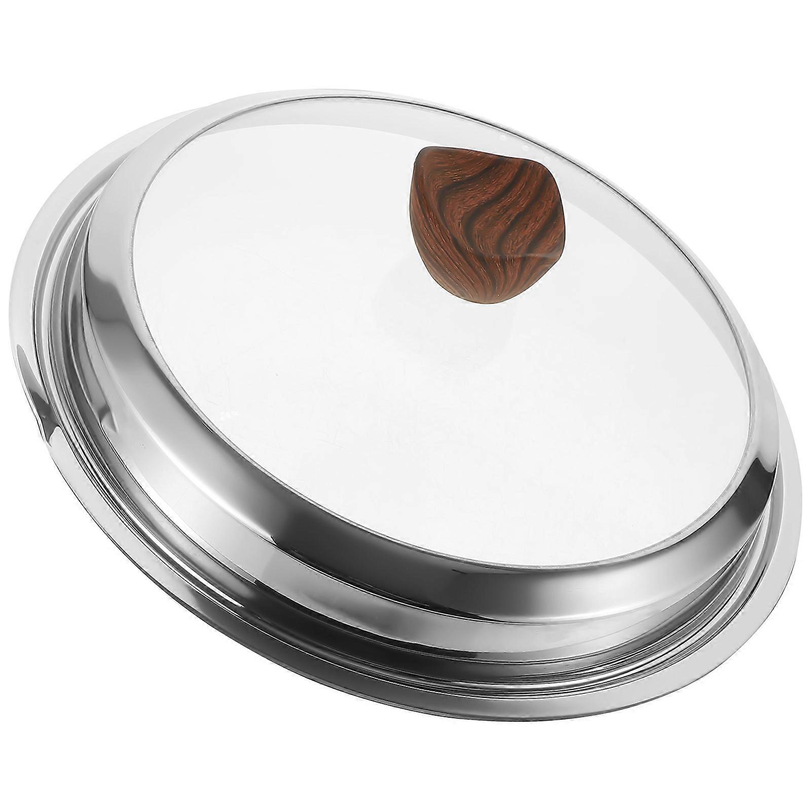 Pot Lid Glass Cover for Home Use Multi-Function with Vent Hole