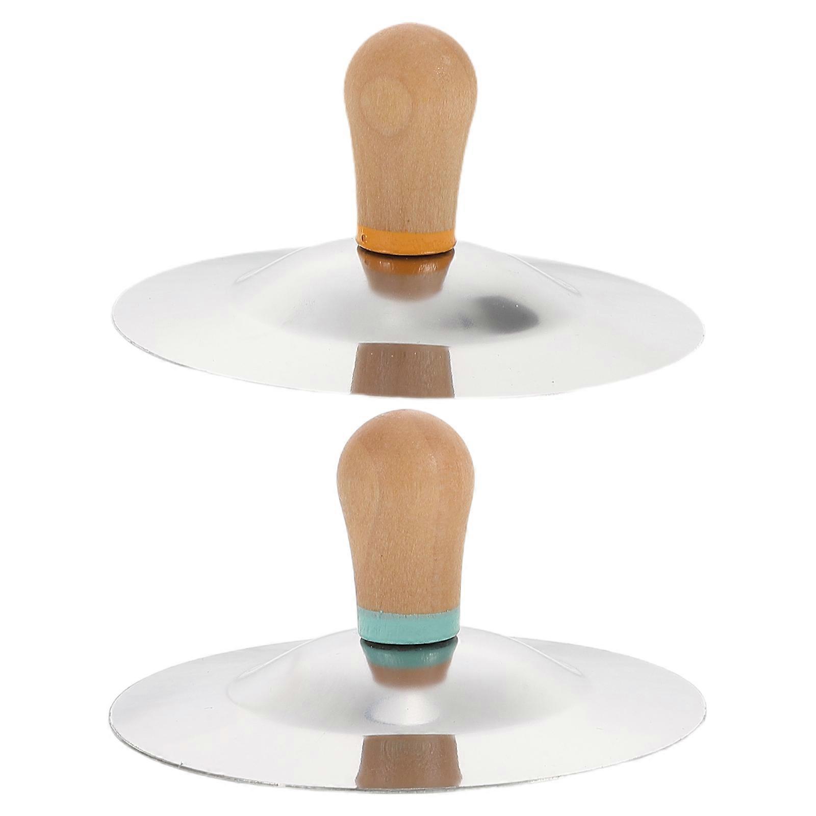 Hand Cymbals Kids Musical Instruments Finger Cymbals Set for Group Play 5Pairs