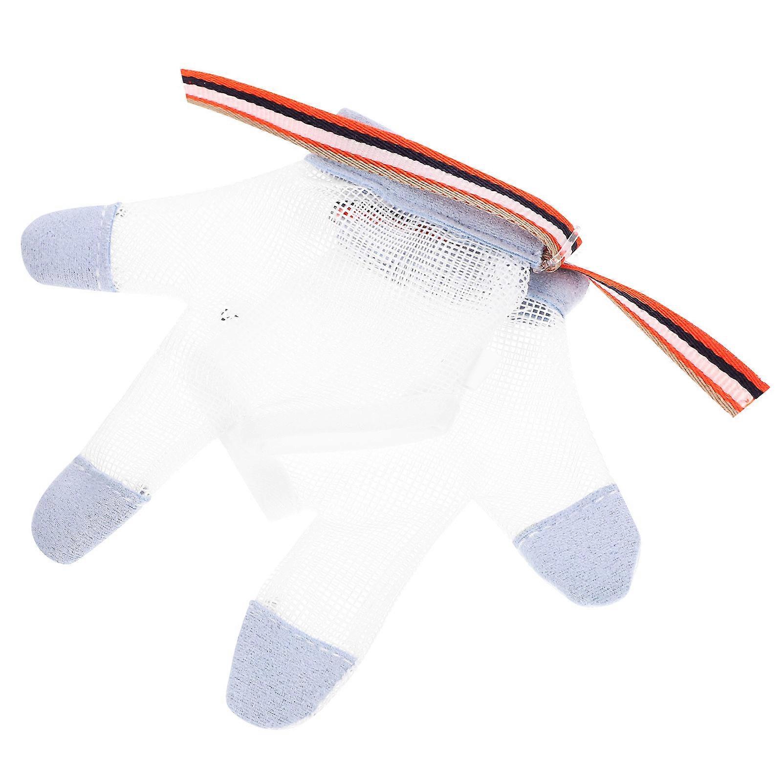 Children Gloves Baby Half-Finger Quick-Drying Nylon Adjustable Cuffs 1 Pair