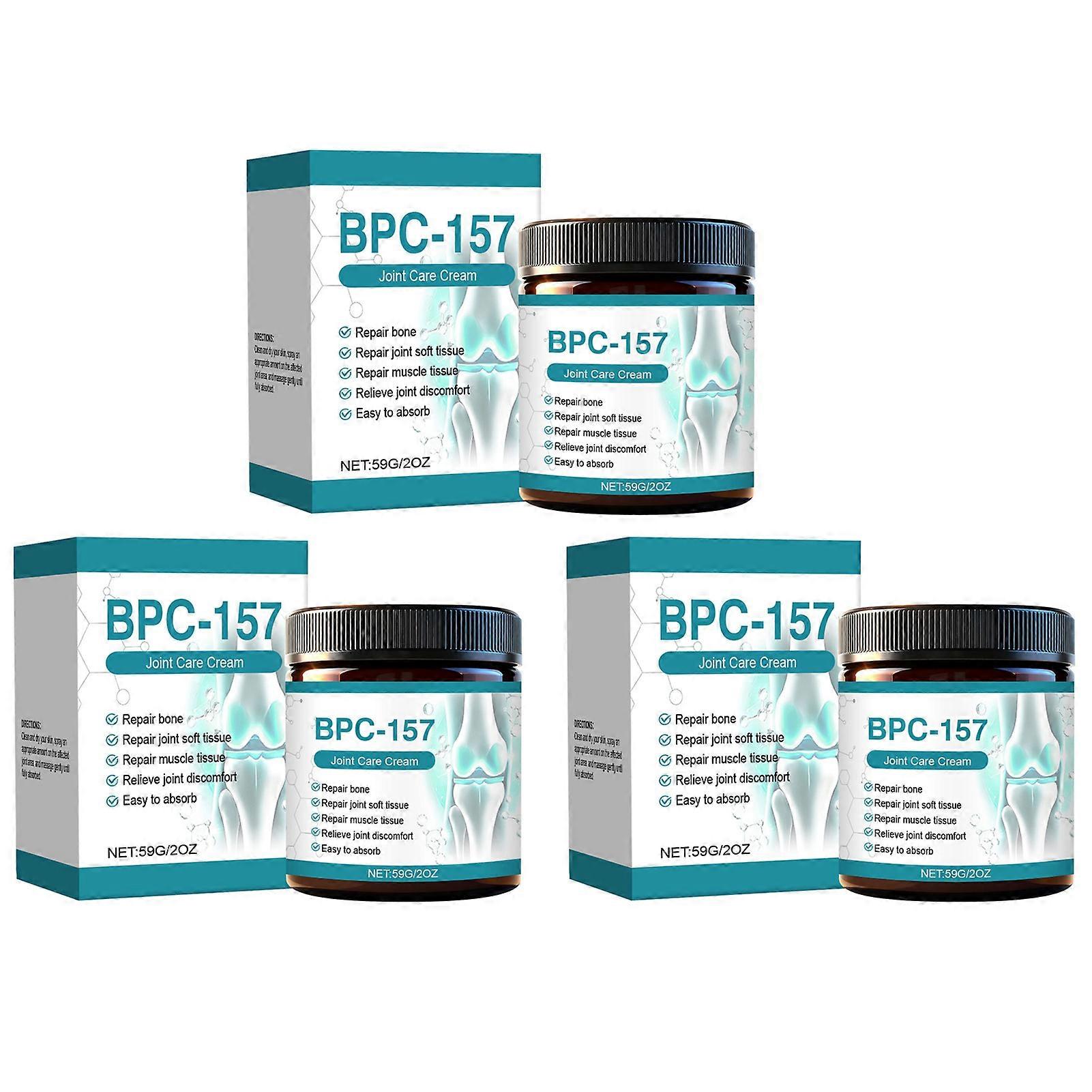 1-3PCS BPC-157 Joint Pain Relief Massage Cream for Knees, Back & Neck, Fast-Acting Arthritis & Muscle Soothing Cream for Men & Women, External Use