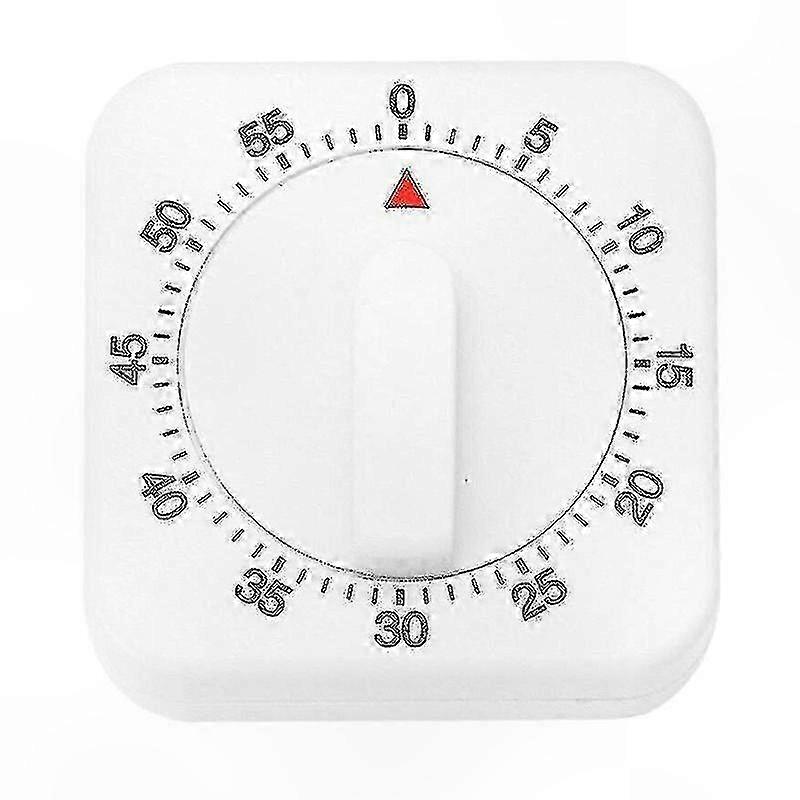 Mechanical Kitchen Timer with 60-Minute Countdown and Alarm Function for Cooking and Baking Tasks