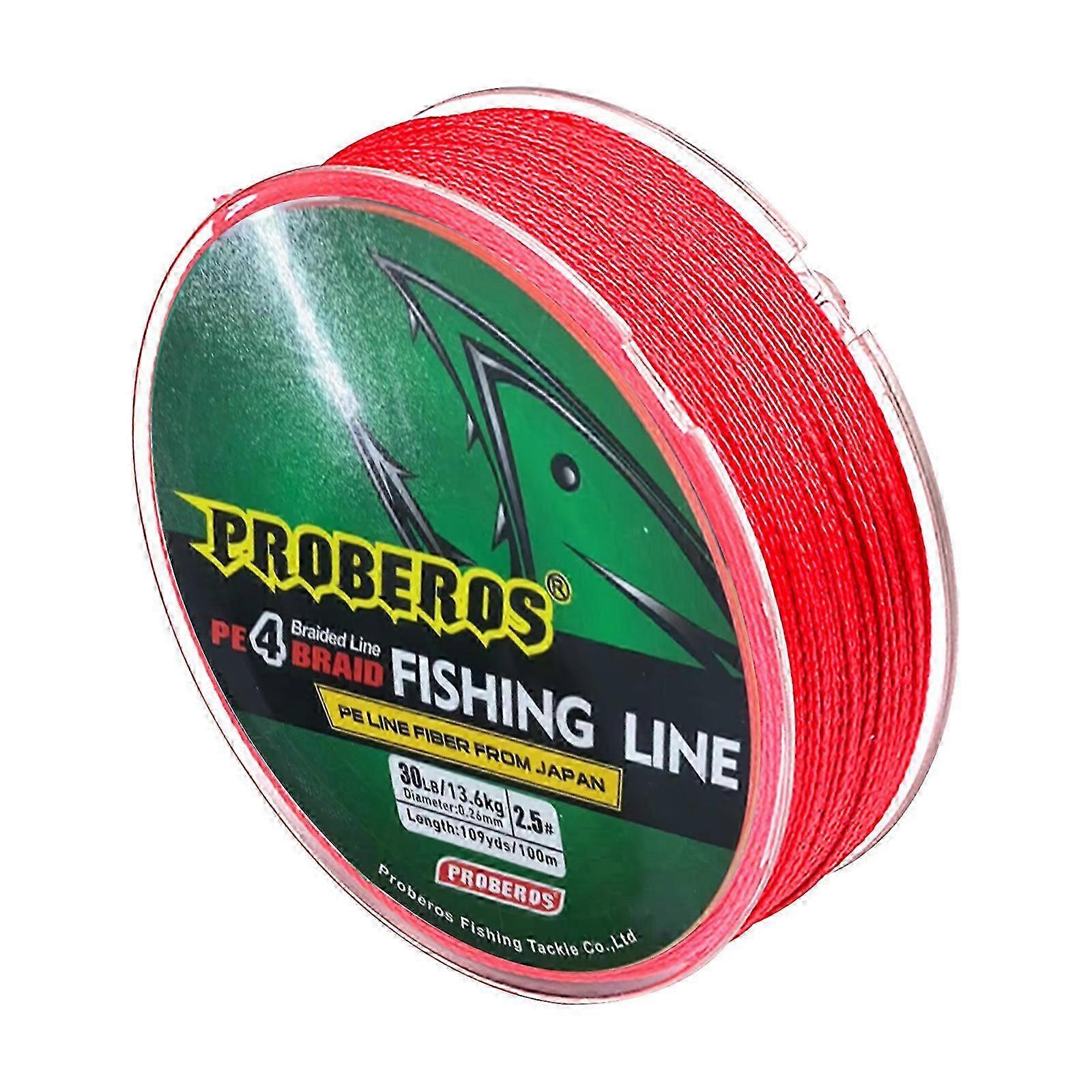 100 Meters Vigorous Horsefish Line 5 Colors PE Line 0.4#-2# Line Green Label AA504 2025