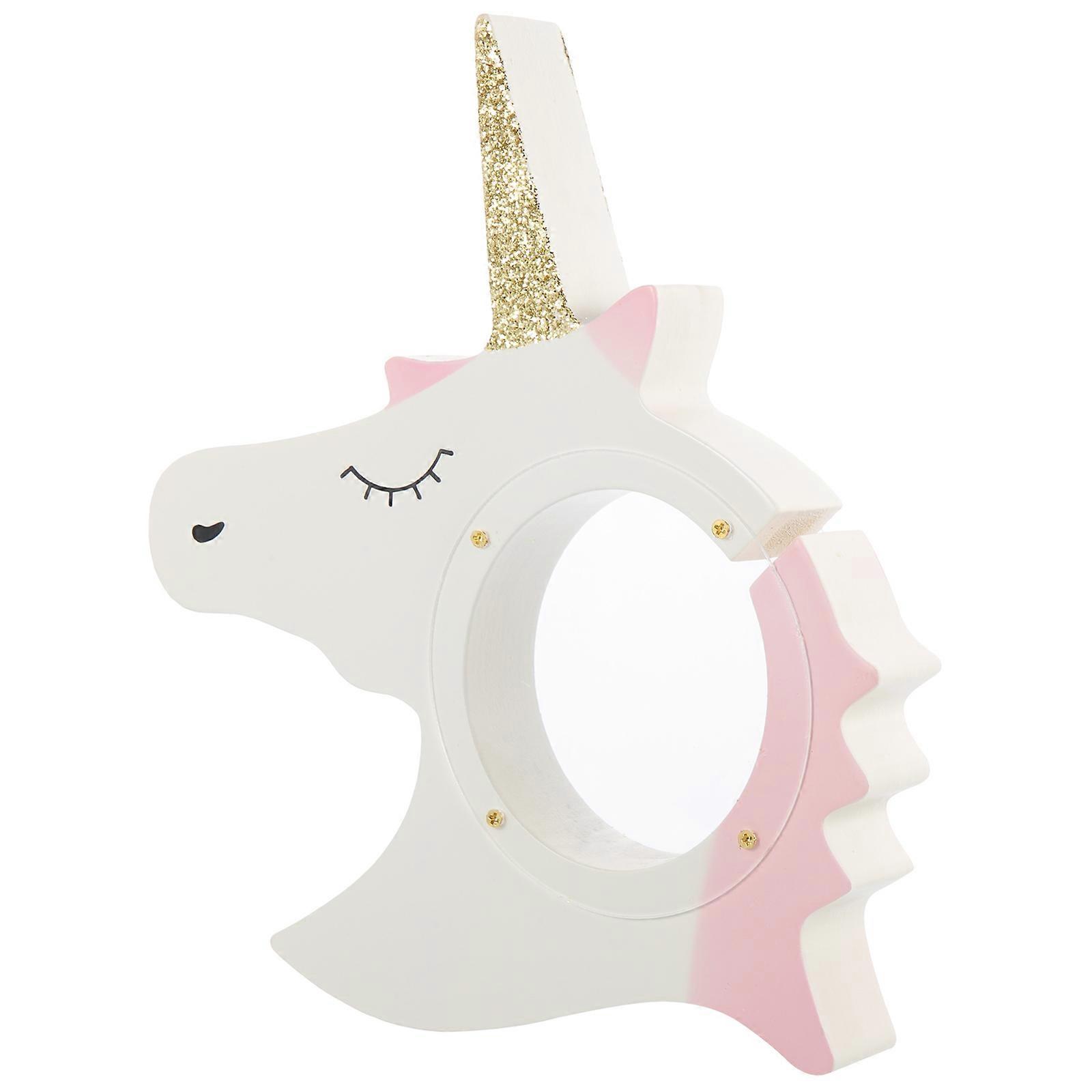 4Pcs Unicorn Piggy Bank for Storage Use Clear Cartoon Coin Banks