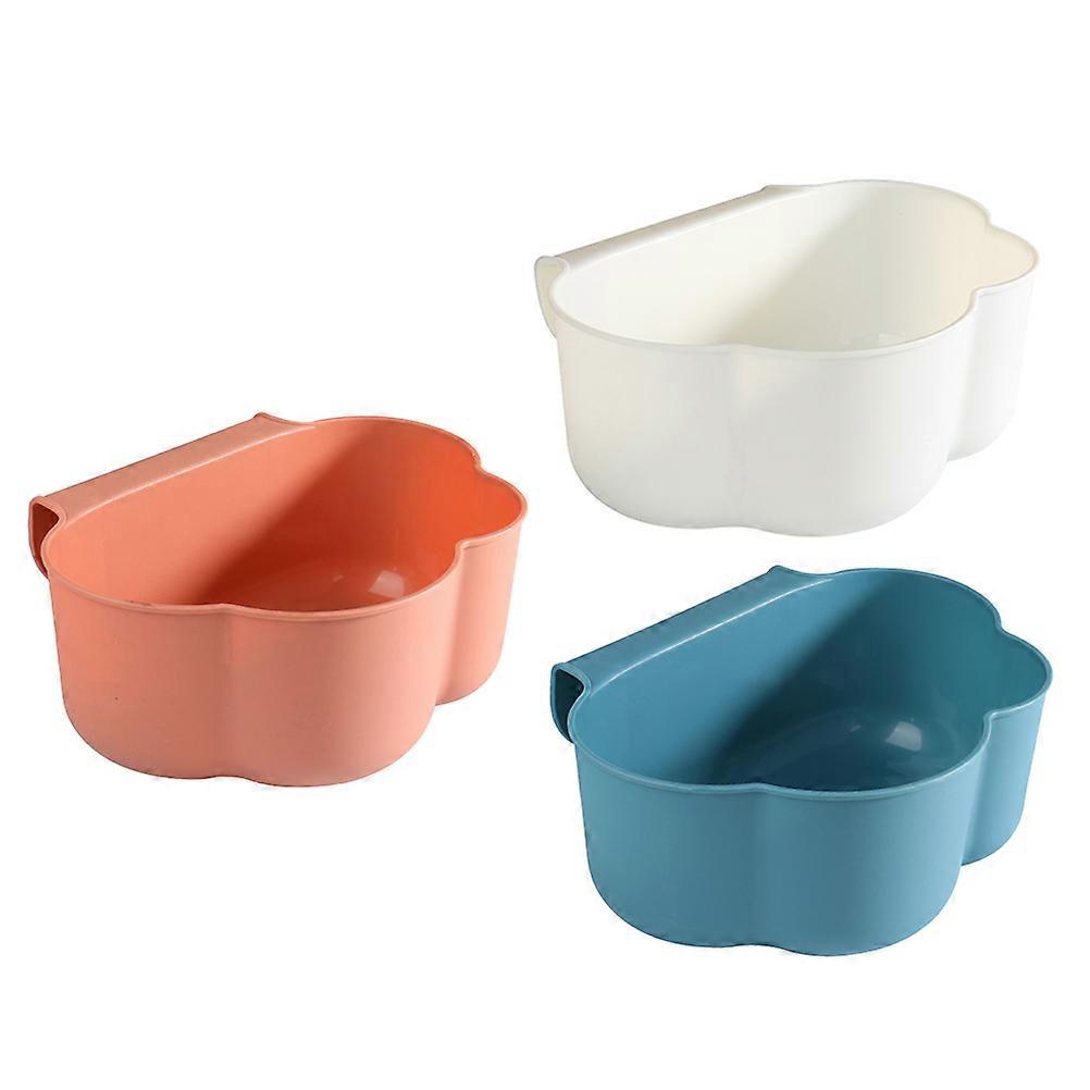 Household Hanging Waste Bin Small Garbage Container Kitchen 6Pcs