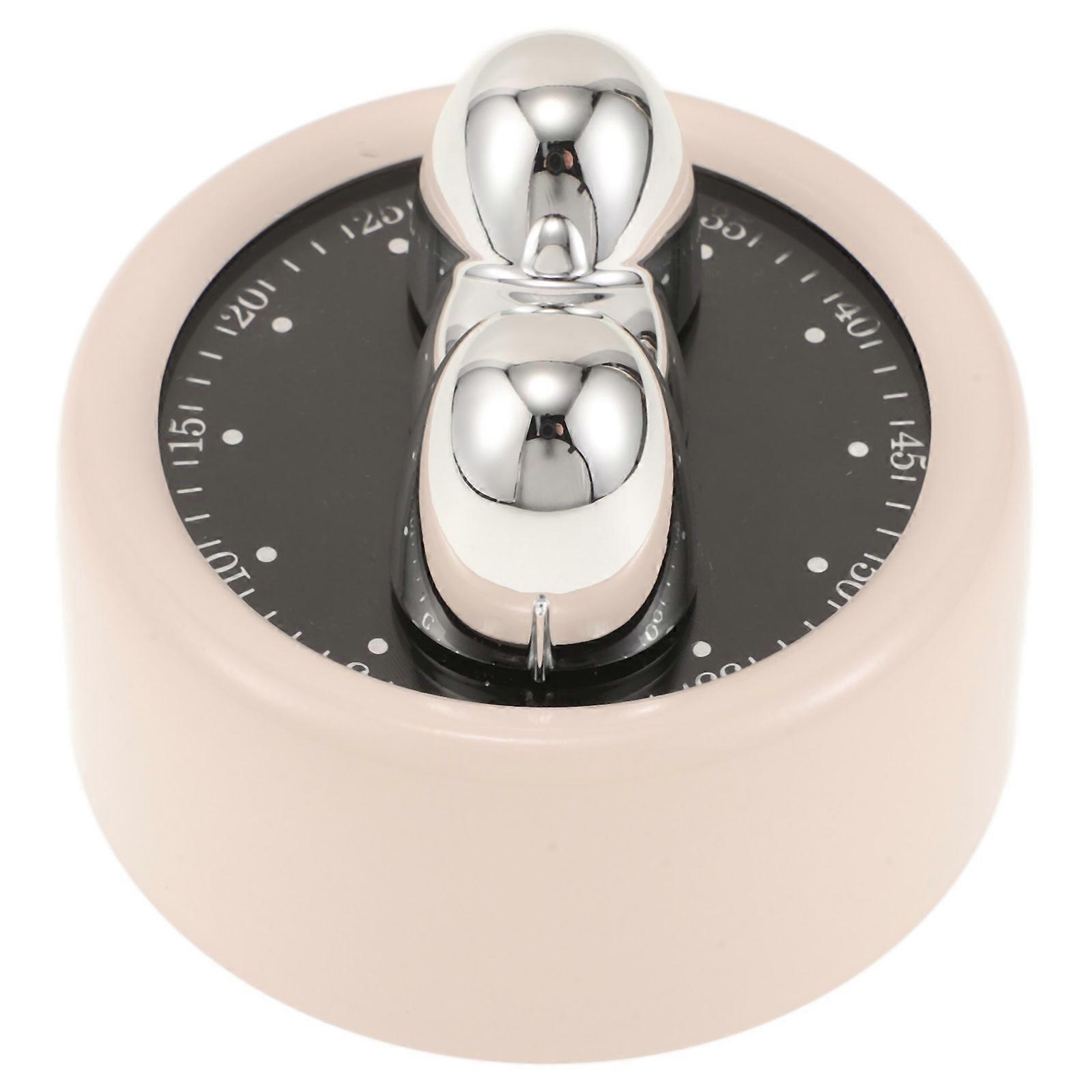 2Pcs Mechanical Baking Timer Magnetic Cooking Alarm for Kitchen