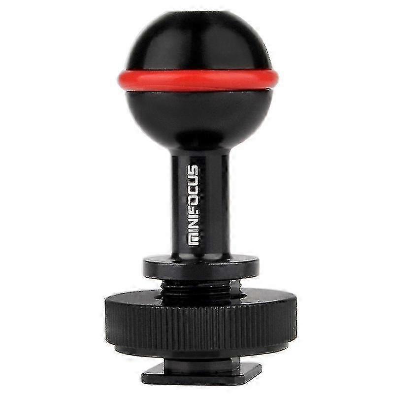 Diving Cold Shoe 1 Inch Ball Mount Head Base Adapter Connector For Underwater Camera Waterproof Hou 2025
