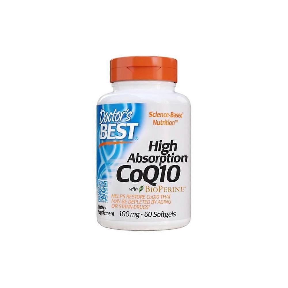 Doctor's Best coenzyme q10 100 mg and piperine bioperine 60 capsules BI5686