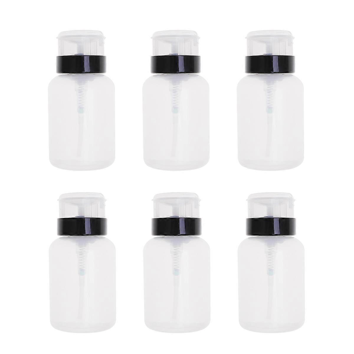 Nail Polish Empty Bottle Pressing Pump for Nail Remover 12Pcs