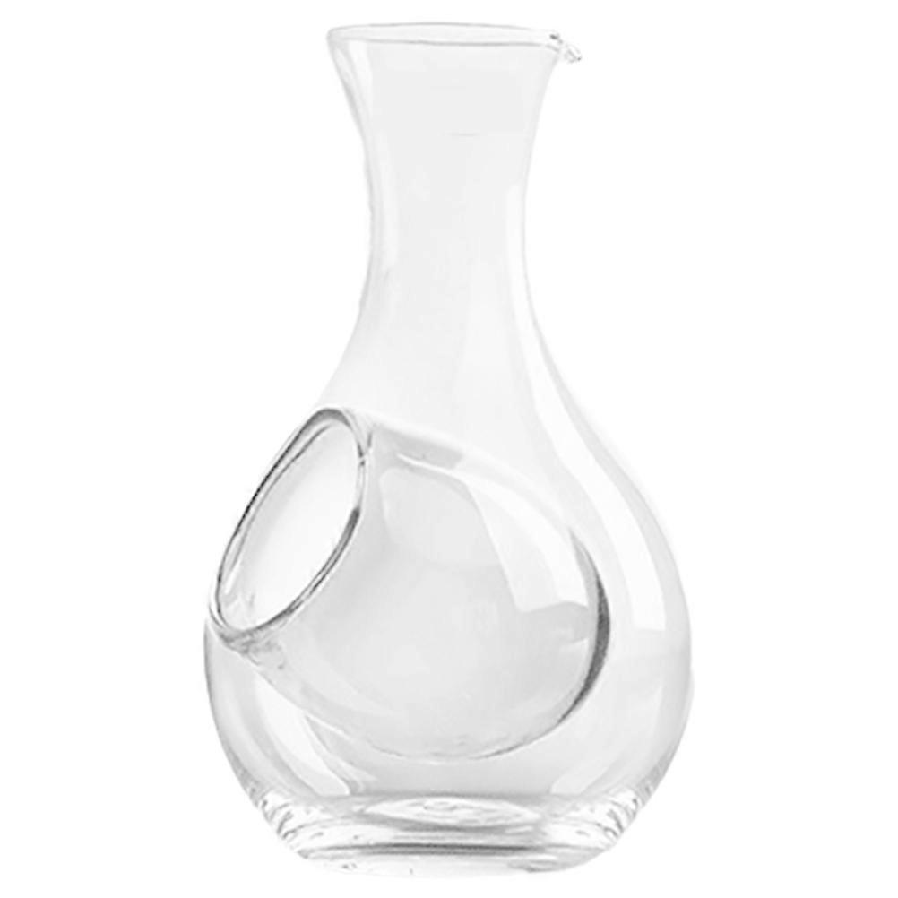 Clear Unique Decanter Elegant Style Whiskey Home Use Crystal Storage 1Pack