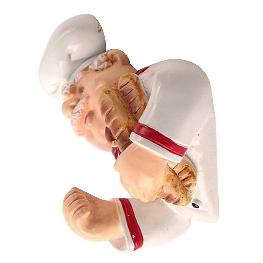 Plug Holder Chef Design Wall Hook for Cable Management 2Pcs