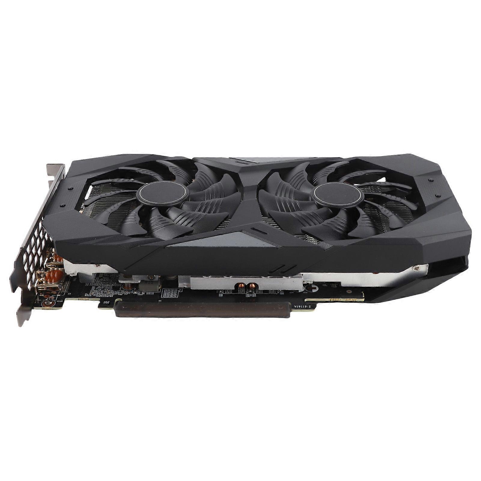 Gaming Graphics Card RTX2060 6GB GDDR6 192bit HD Multimedia Interface DP 2 Fan Cooling GPU for Wins7 8 10