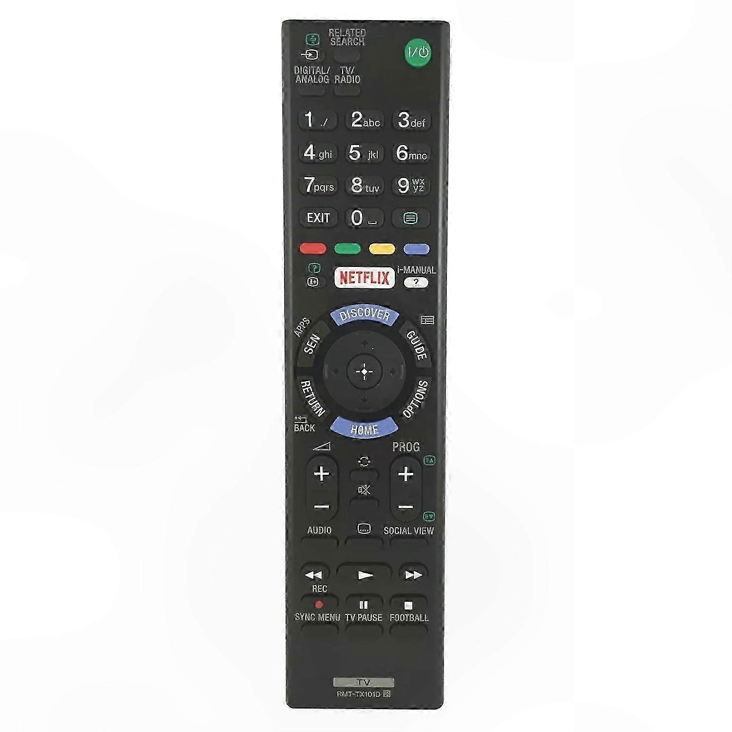 TV Remote Control Replacement RMT-TX101D Universal Smart TV Remote