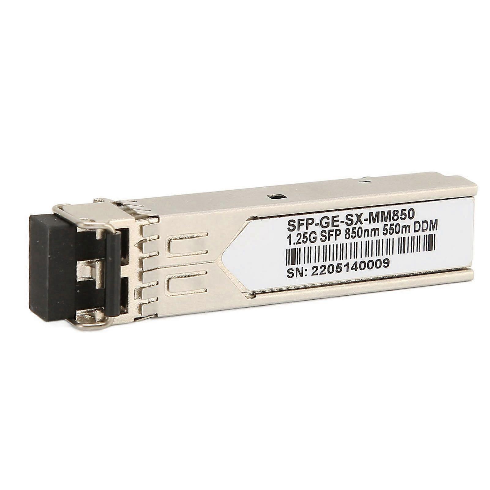 SFP Transceiver 1.25Gb/s 850nm Two Fiber Multimode 550 Meters Support DDM Plug and Play SFP Optical Module