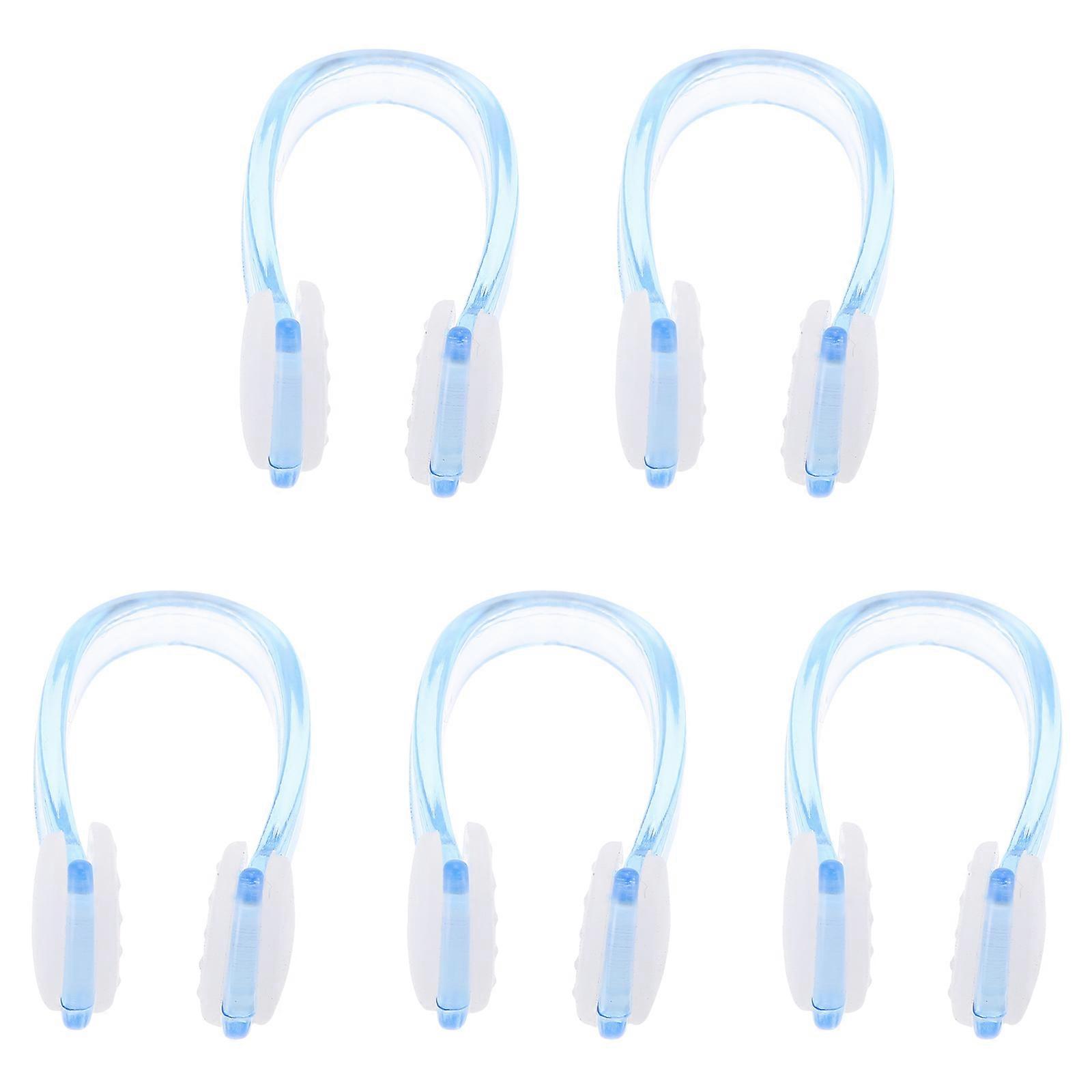 Slitstarka simproppar Näsklämmor för simning 5 askar