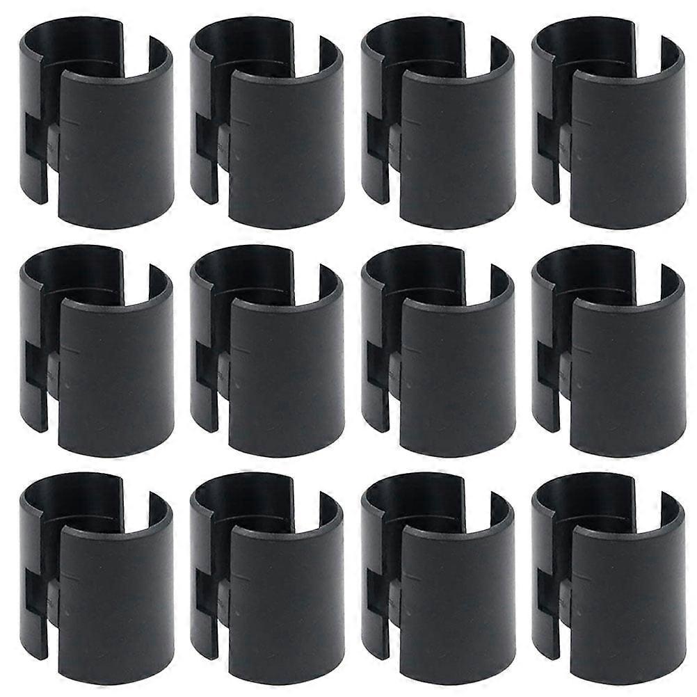 Wire Shelf Clamp Secure Secureid Shelving Parts Plastic Post-shelving Sleeves Bracket Outer Diameter