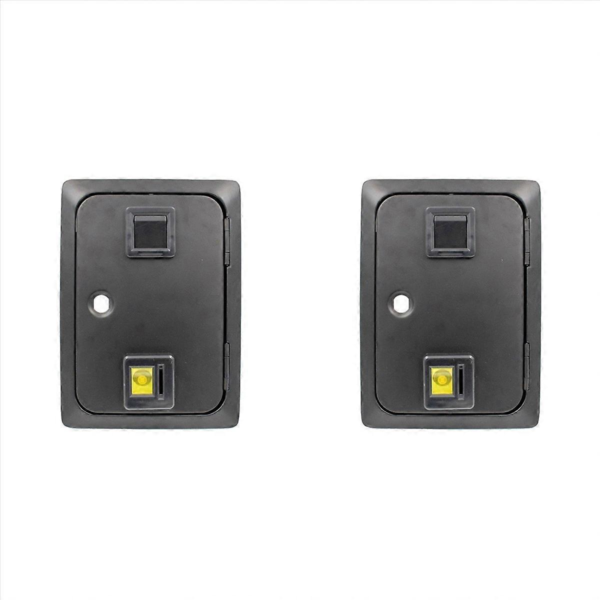 2X or Pinball Game Machine Entry Coin Door Coins Door Gate with Mech Coin Operated Game Console Part