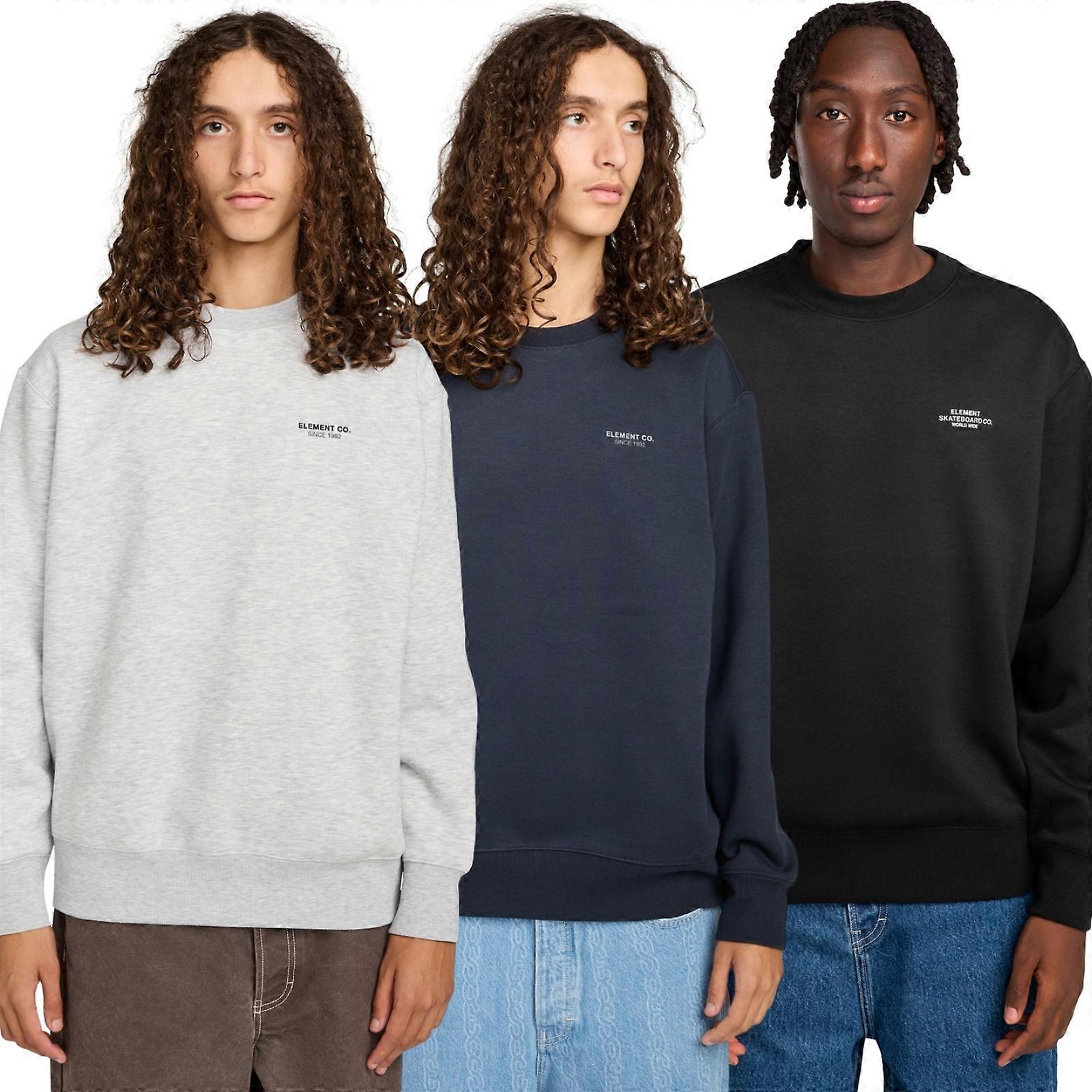 Element Mens Element Co Crew Neck Sweatshirt