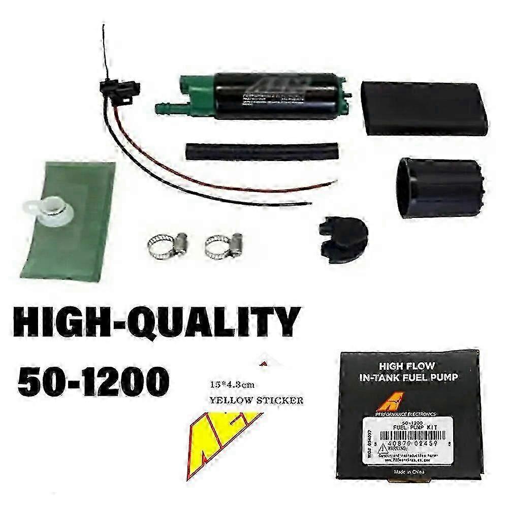 50-1200 High Flow For E85 340LPH 39mm Fuel Pump Kit for Walbro GSS342 50-1200with for AEM Stickers 2025