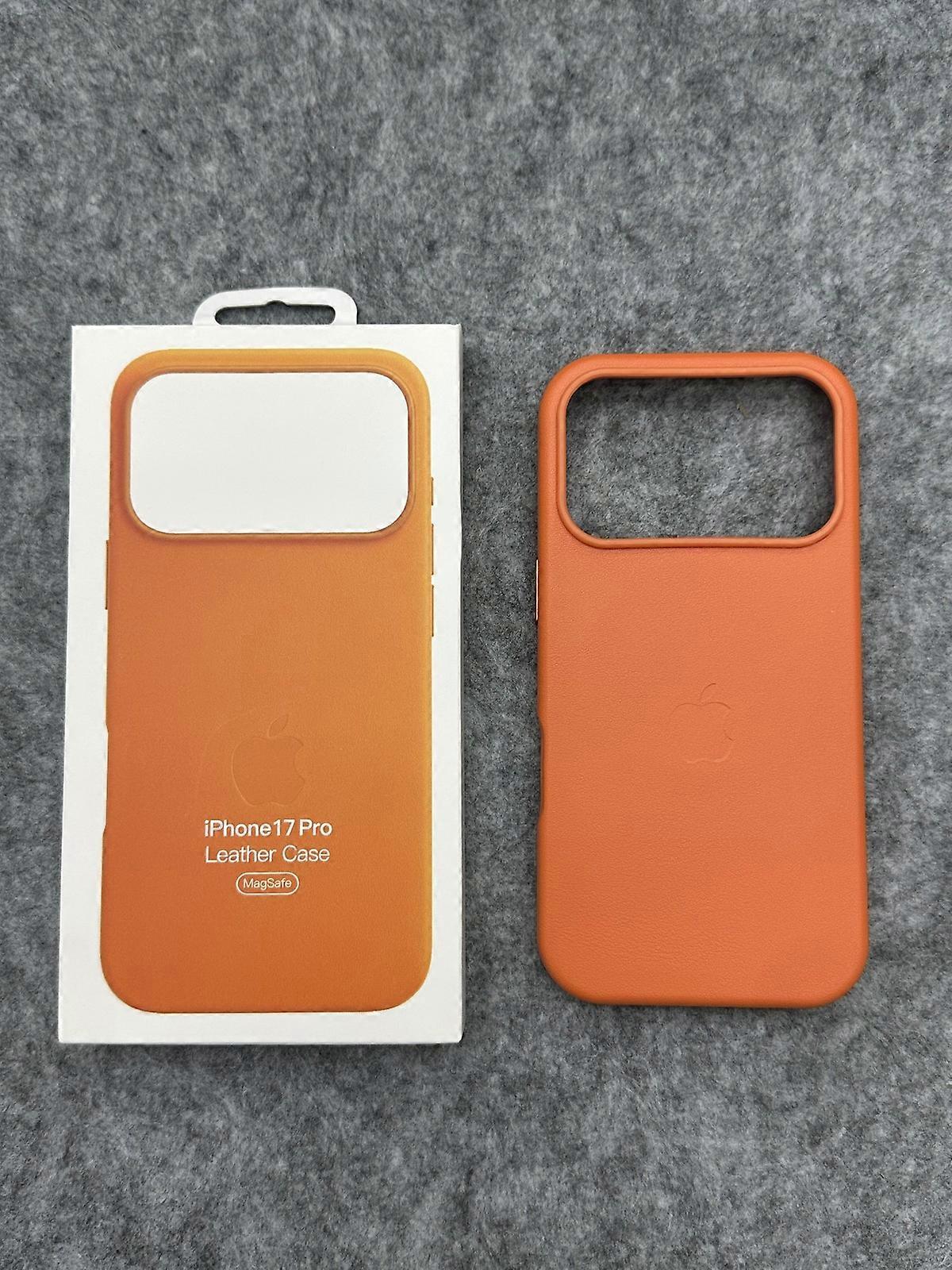 Genuine Leather Case Cover For iPhone 17 Pro with Magsafe