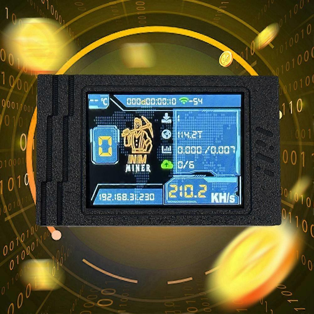 Minero de lotería individual de Bitcoin y criptomonedas NMMiner de 235 KH/S