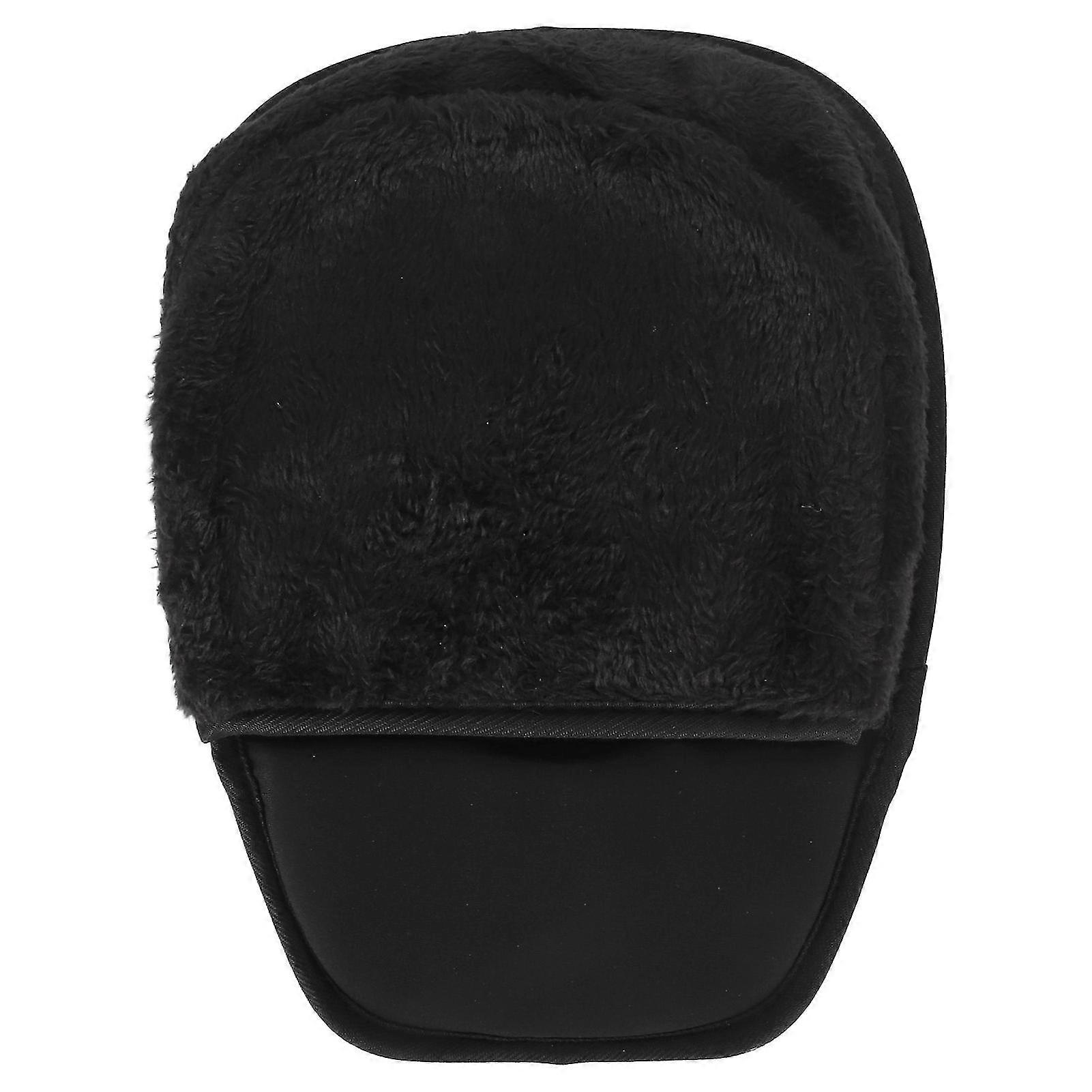 2025 USB Heated Mouse Pad Plush Heated Mouse Mat Removable Hand Warming Mouse Pad with Wristguard for Working Gaming