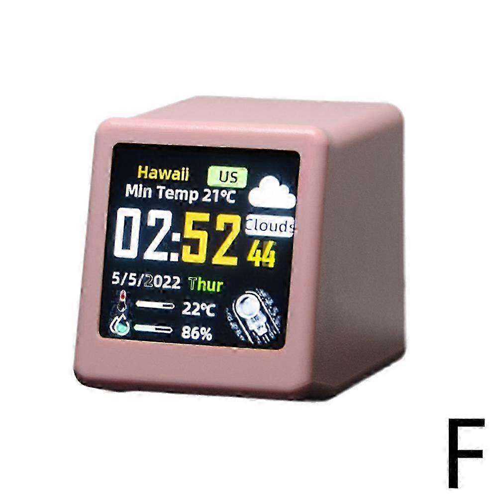 Smart WiFi Weather Forecast Station Bed Clock for Desktop Decoration 25-26