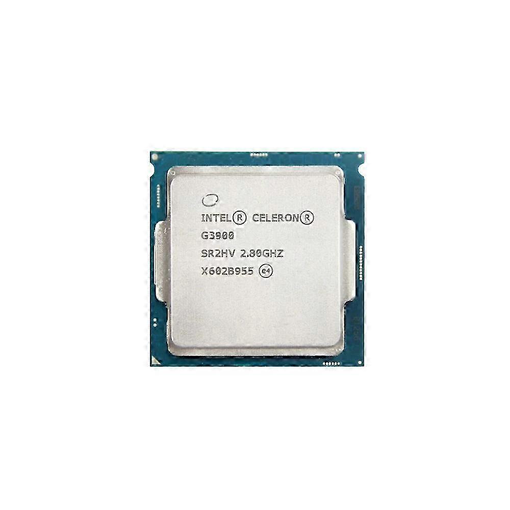 25-26 Celeron G3900 CPU - Socket LGA 1151 2 Cores 2 Threads 2.8GHz 2MB L3 Cache 51W.