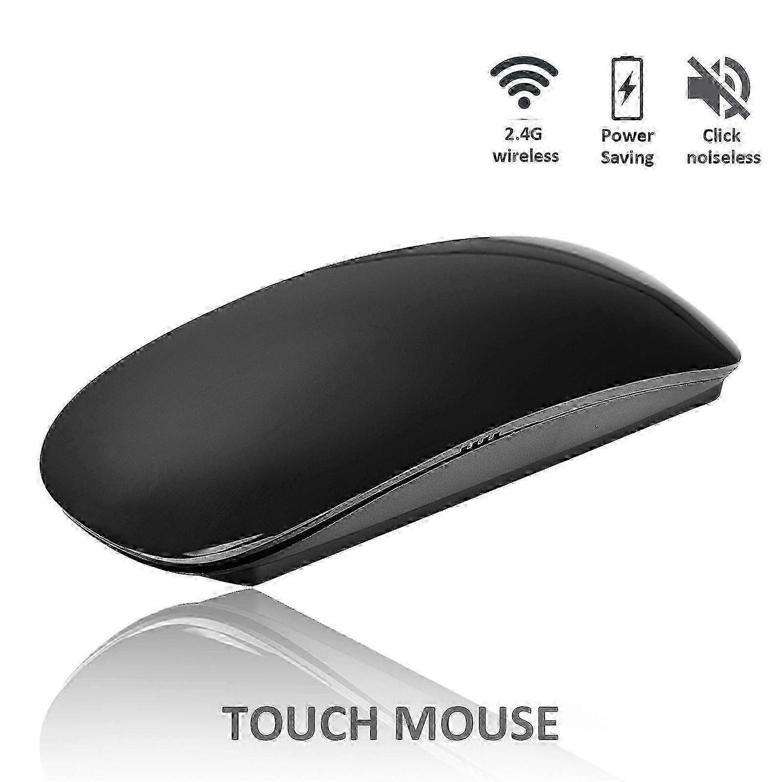 Apple Bluetooth Magic Mouse: Trådløs, slank, ergonomisk, genopladelig computermus