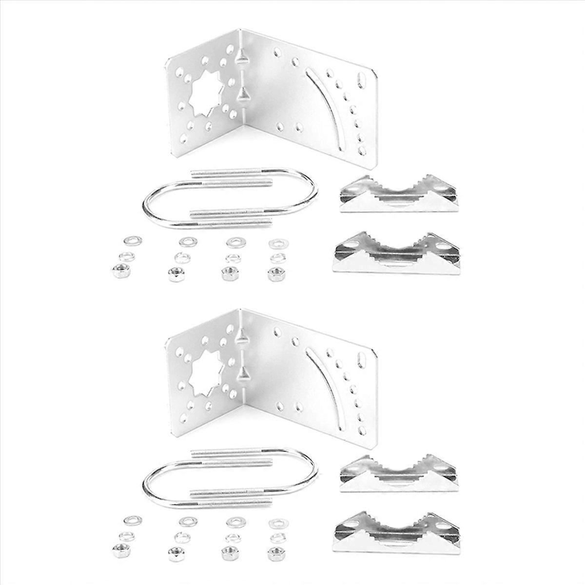 Pole Mount Bracket for LPDA Outdoor Antenna with U-Bolt