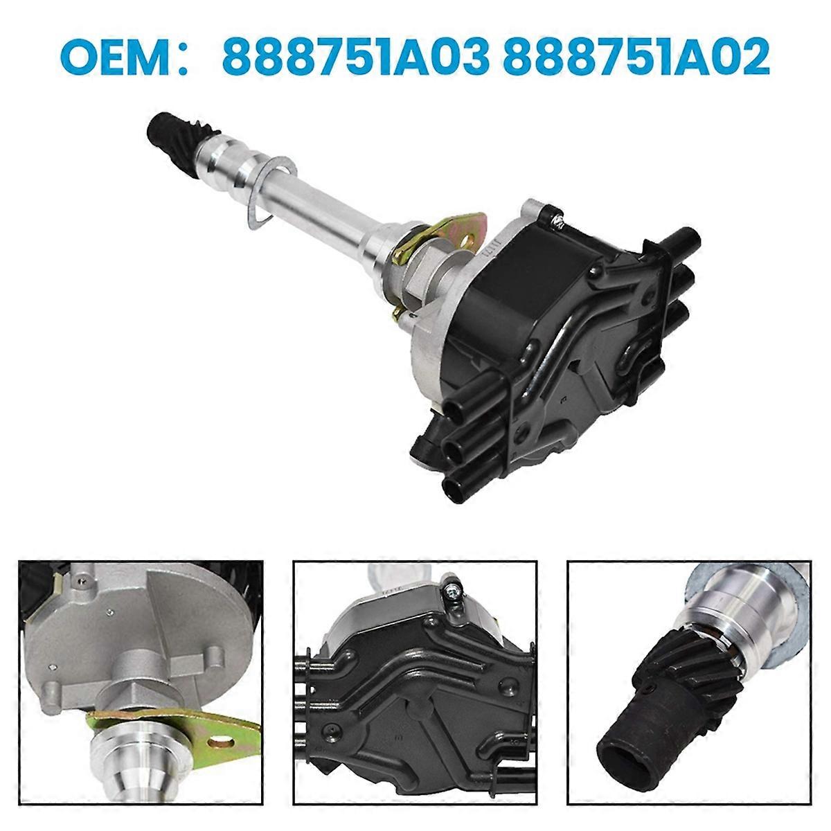 Ignition Distributor for Mercruiser Volvo 262 4.3L Vortec MPI V6 888751A03 888751A02