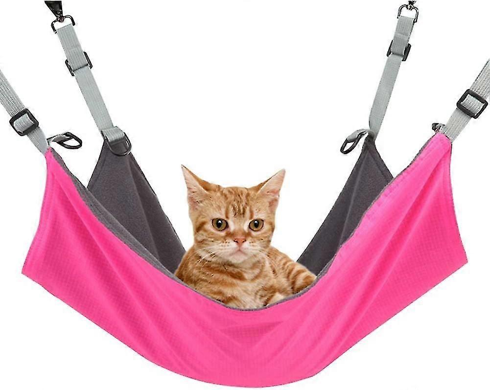 Hanging Cat Hammock, Pet Hammock For Cage, Adjustable Cat Bed Two Sides Comfortable/waterproof Resting Sl