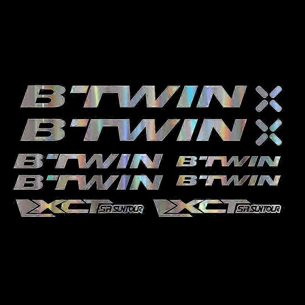 Pour BTWIN Décalcomanies Vélo Autocollants VTT route cadre vtt